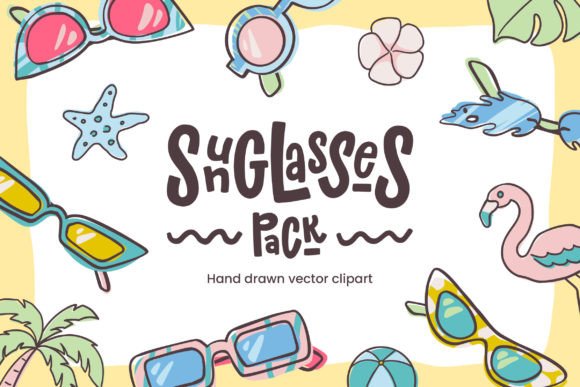 Sunglasses Vector Summer Pack