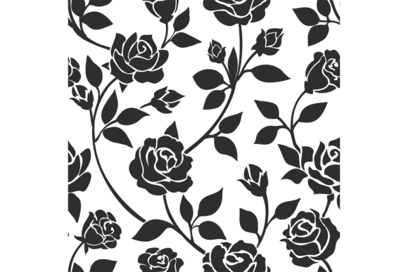 Vintage Rose Pattern